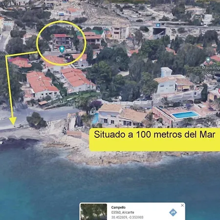 Casona Del Mar Terraza Y Vistas Al Mediterraneo 펜션
